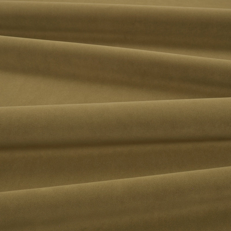 Smooth IV FR Crib 5 Olive Smooth IV EasyClean Fabric by Kirkby Design — draped