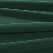Smooth IV FR Crib 5 Evergreen Smooth IV EasyClean Fabric by Kirkby Design — draped