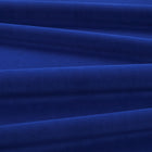 Smooth IV FR Crib 5 Cobalt Smooth IV EasyClean Fabric by Kirkby Design — draped