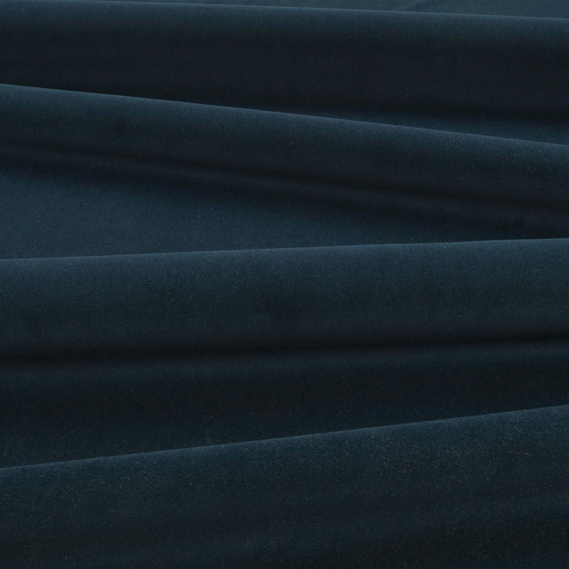 Smooth IV FR Crib 5 Midnight Smooth IV EasyClean Fabric by Kirkby Design — draped
