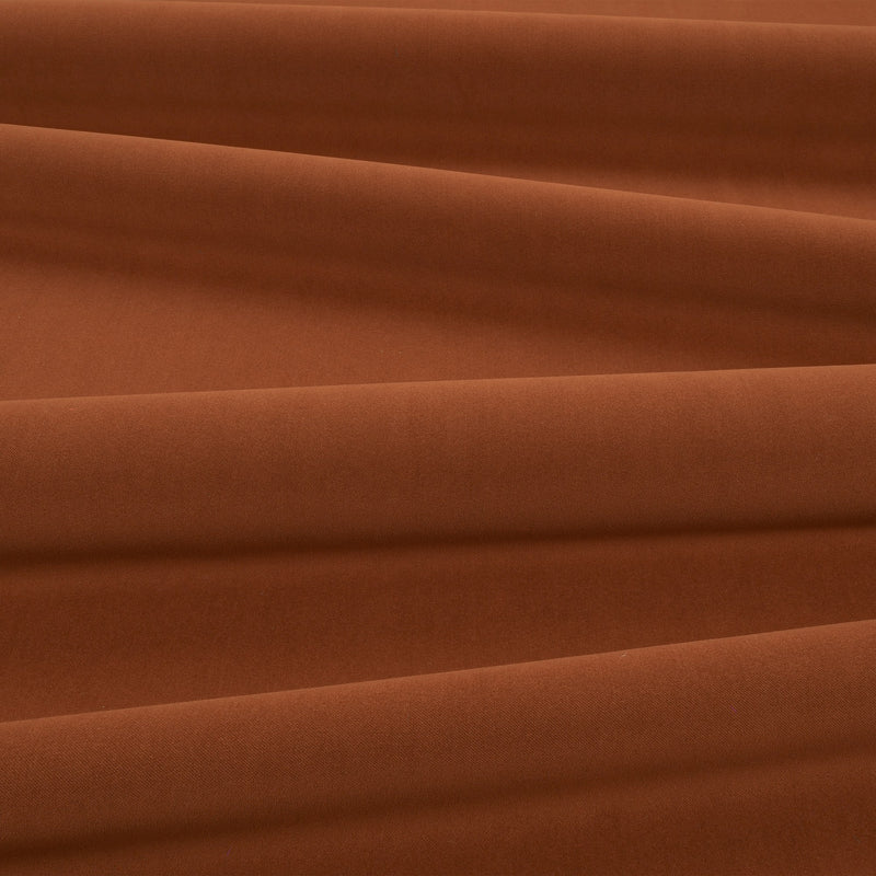 Smooth IV FR Crib 5 Bonfire Smooth IV EasyClean Fabric by Kirkby Design — draped