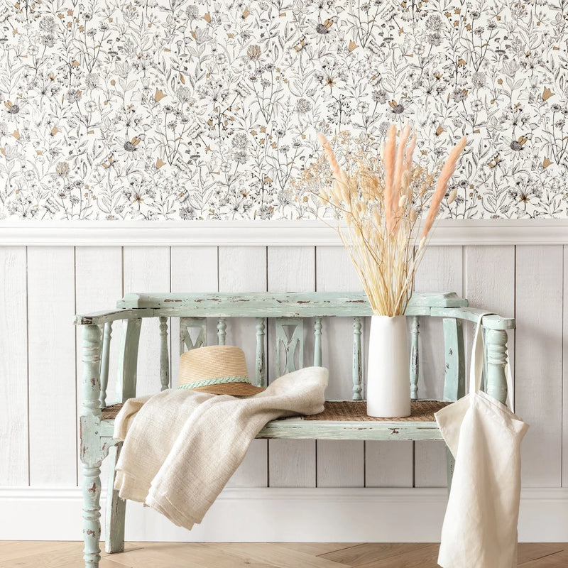 KBO103000215 Jardin de Giverny Kitchen Box Wallpaper by Caselio