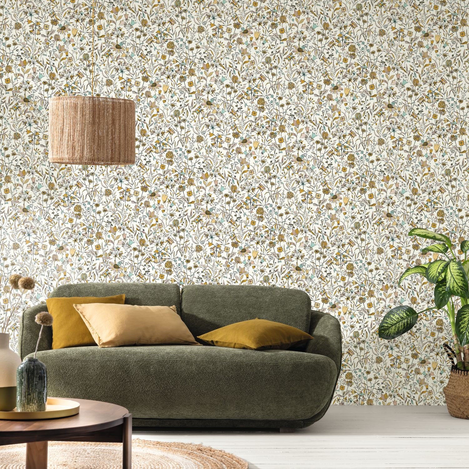 KBO103000301 Jardin de Giverny Kitchen Box Wallpaper by Caselio