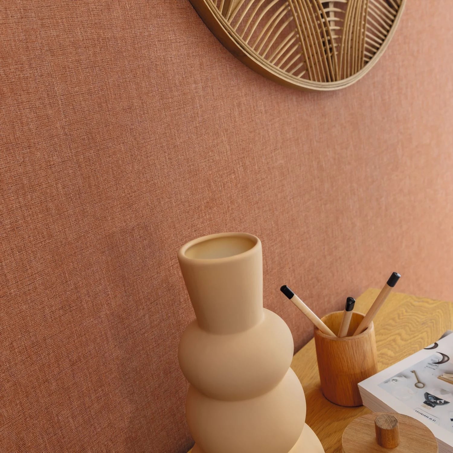 KBO103222249 Uni Mat Twist Wallpaper by Caselio
