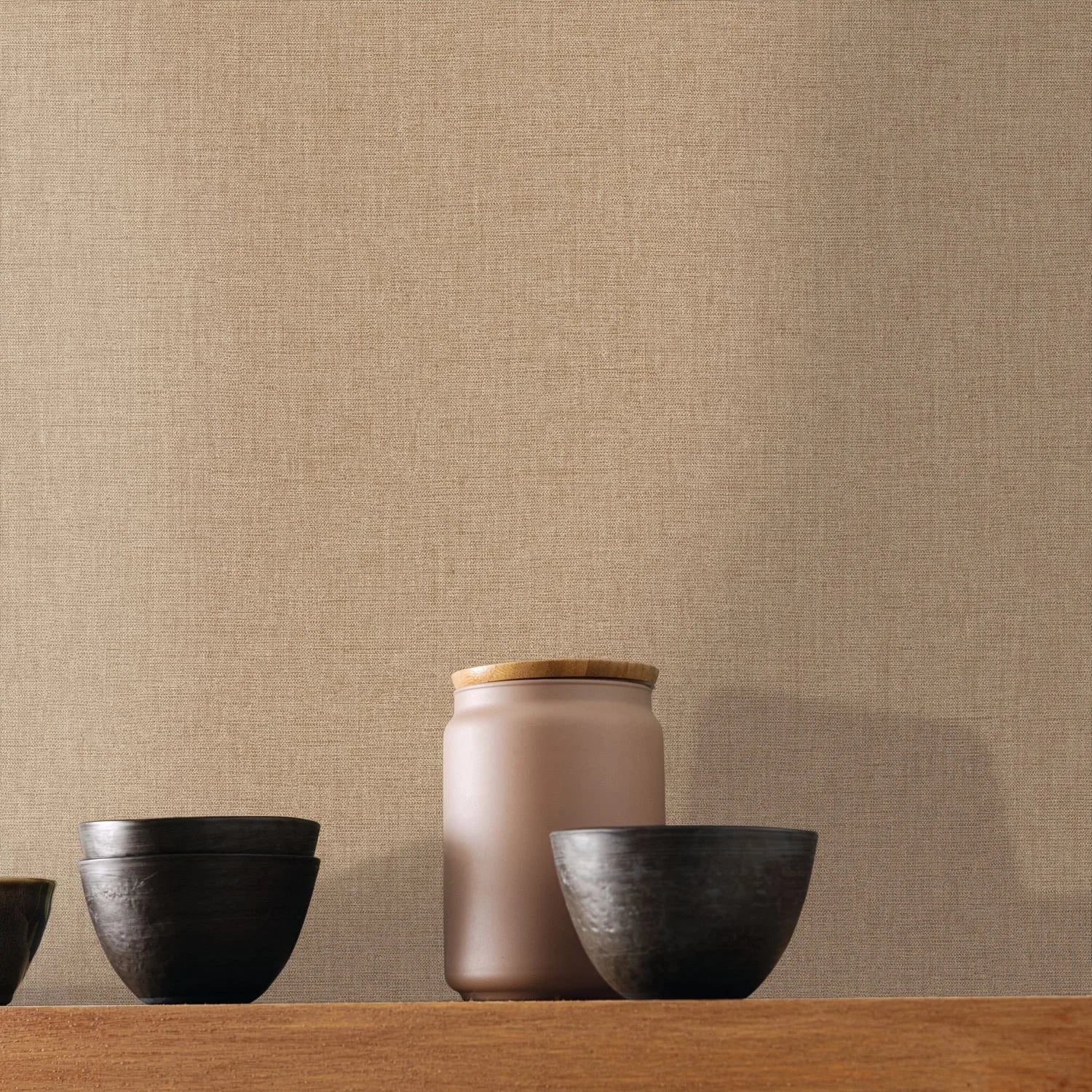 KBO103222560 Uni Mat Linen Edition 2 Wallpaper by Caselio