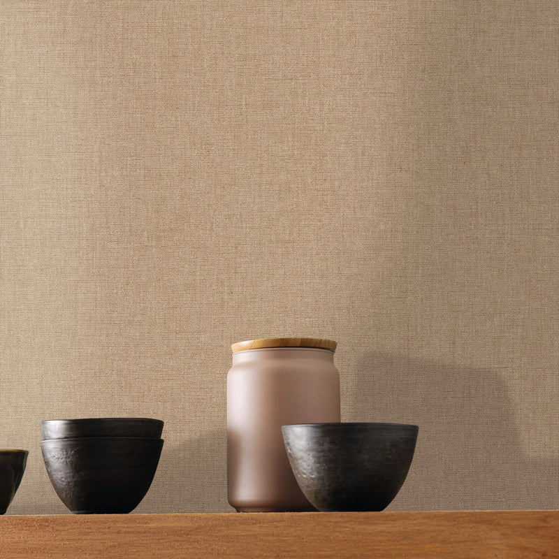 KBO103222560 Uni Mat Linen Edition 2 Wallpaper by Caselio