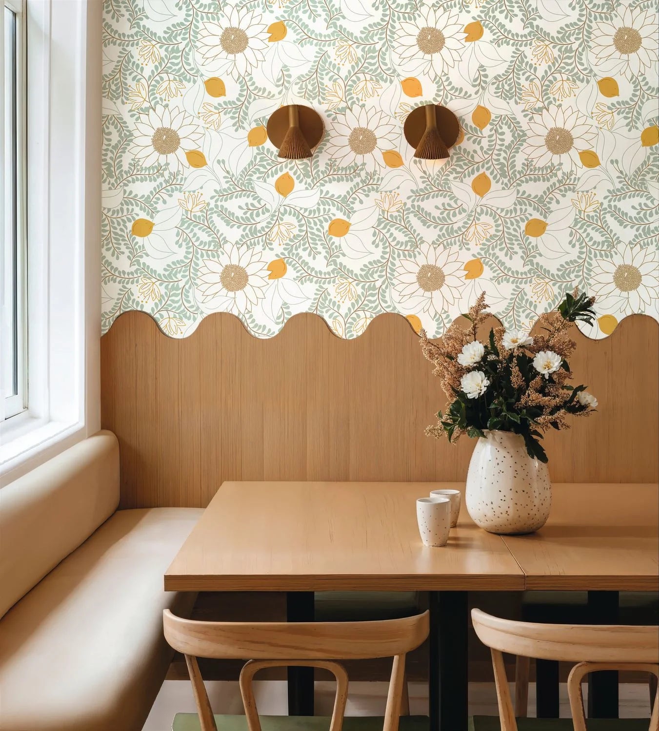 KBO106880724 Sunflower Kitchen Box Wallpaper by Caselio