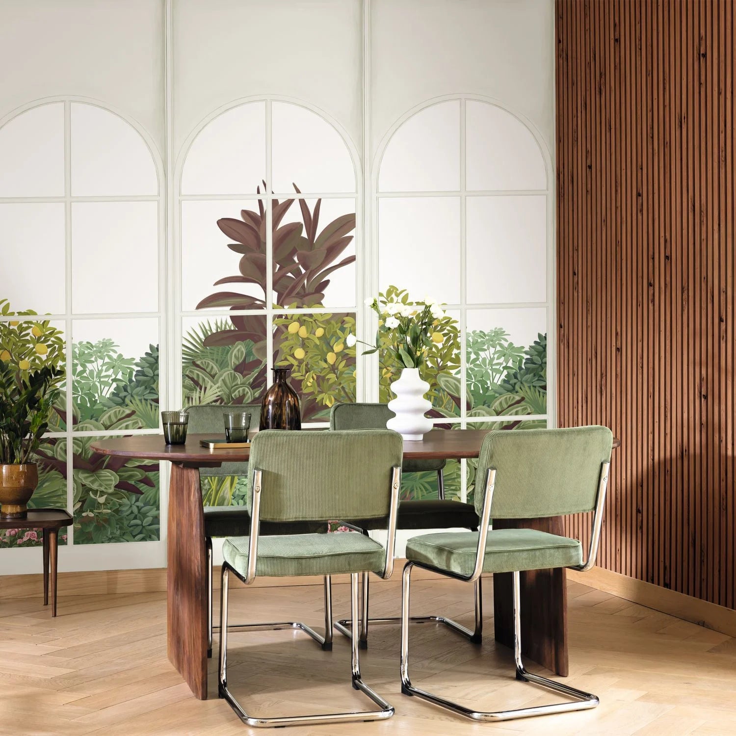 KBO106927225 Verdant Cascade Kitchen Box Small Wallpanel by Caselio