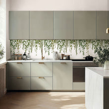 KBO106950723 Green Waterfalls Kitchen Box Border Wallpaper by Caselio