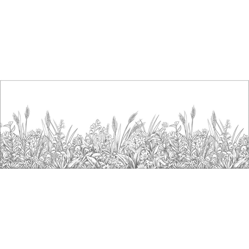 KBO106960936 Floral Shades Kitchen Box Border Wallpaper by Caselio