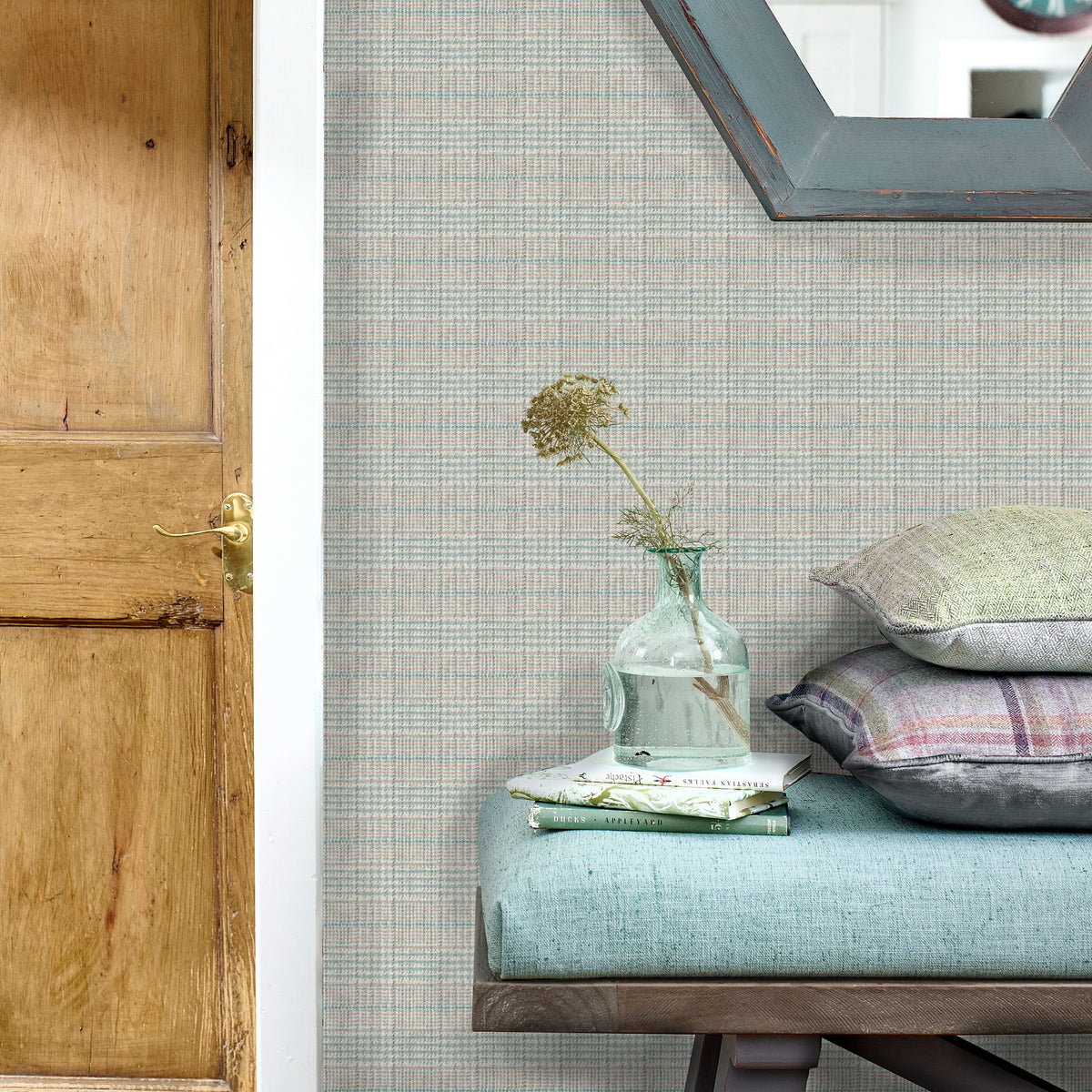 Kelty Duck Egg Wallpaper by Voyage Maison | KELTY/WPO/DUC
