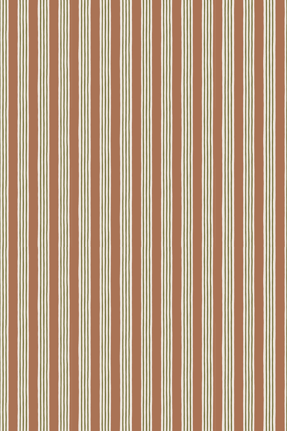 KEM-032-055-056 Kemble Stripe Roll II Wallpaper by Josephine Munsey