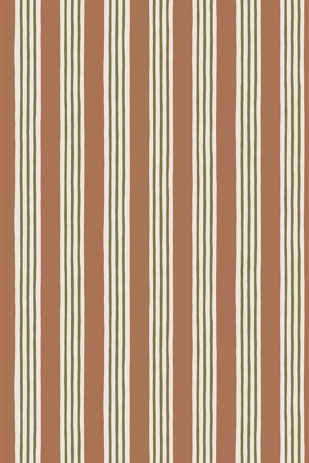 KEM-032-055-056 Kemble Stripe Roll II Wallpaper by Josephine Munsey