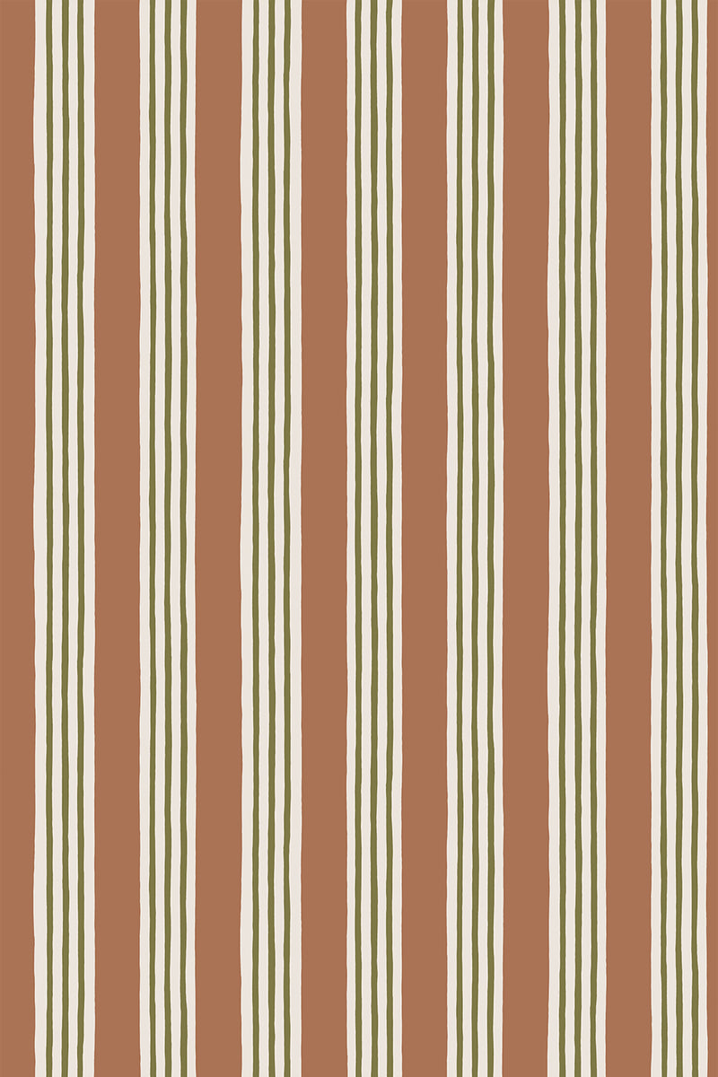KEM-032-055-056 Kemble Stripe Roll II Wallpaper by Josephine Munsey