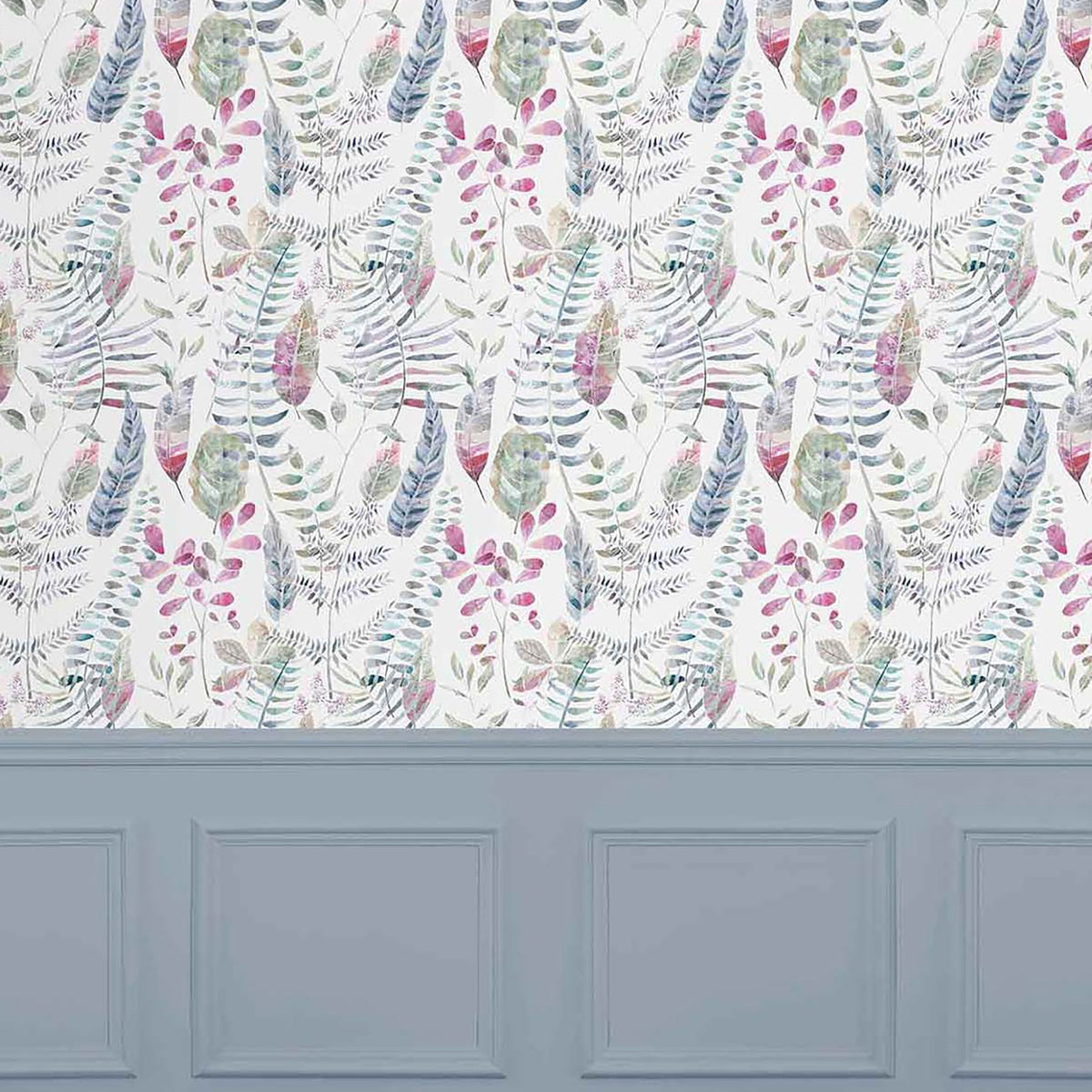 Kenton Loganberry Edenmuir Wallpaper by Voyage Maison | KENTON/WPO/LOG
