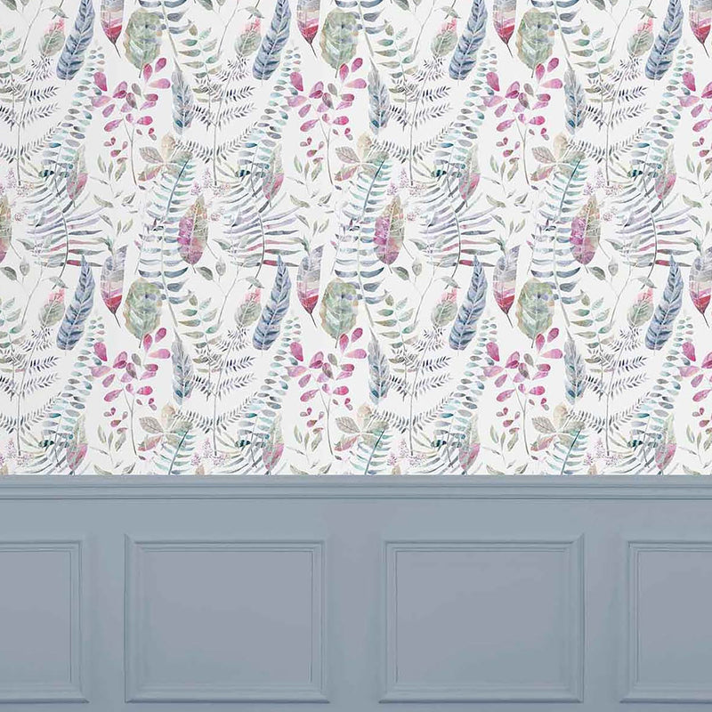 Kenton Loganberry Edenmuir Wallpaper by Voyage Maison | KENTON/WPO/LOG