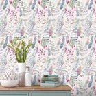 Kenton Loganberry Edenmuir Wallpaper by Voyage Maison | KENTON/WPO/LOG