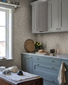 Jonas Misty Blue Kolonin II Wallpaper by Sandberg roomshot