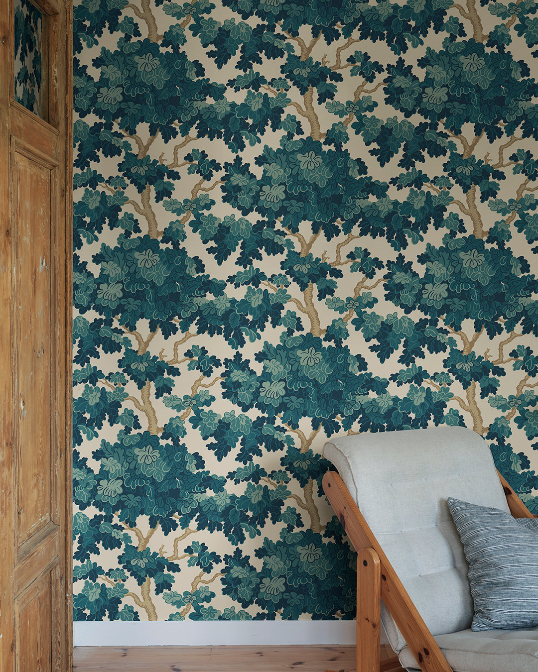 Teal Eken Sandberg Edition Wallpaper by Sandberg