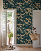 Teal Eken Sandberg Edition Wallpaper by Sandberg