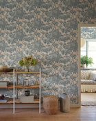 Light Blue Eken Sandberg Edition Wallpaper by Sandberg