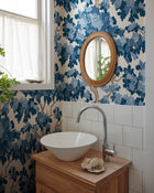 Blue Eken Sandberg Edition Wallpaper by Sandberg