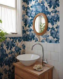 Blue Eken Sandberg Edition Wallpaper by Sandberg