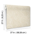 KT2161 Geodes Cream Classics Wallpaper by York Wallcoverings
