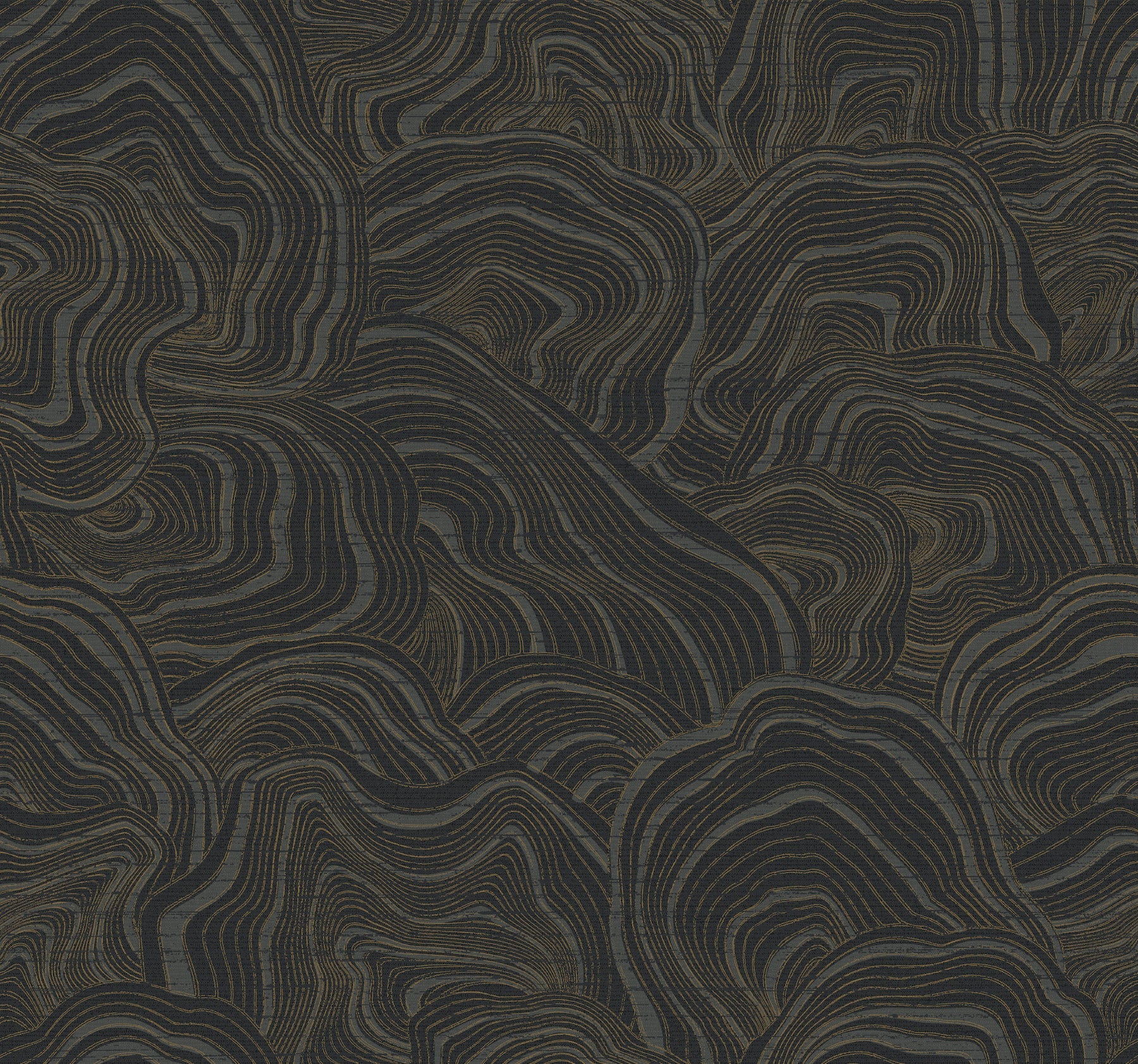 KT2162 Geodes Black Classics Wallpaper by York Wallcoverings