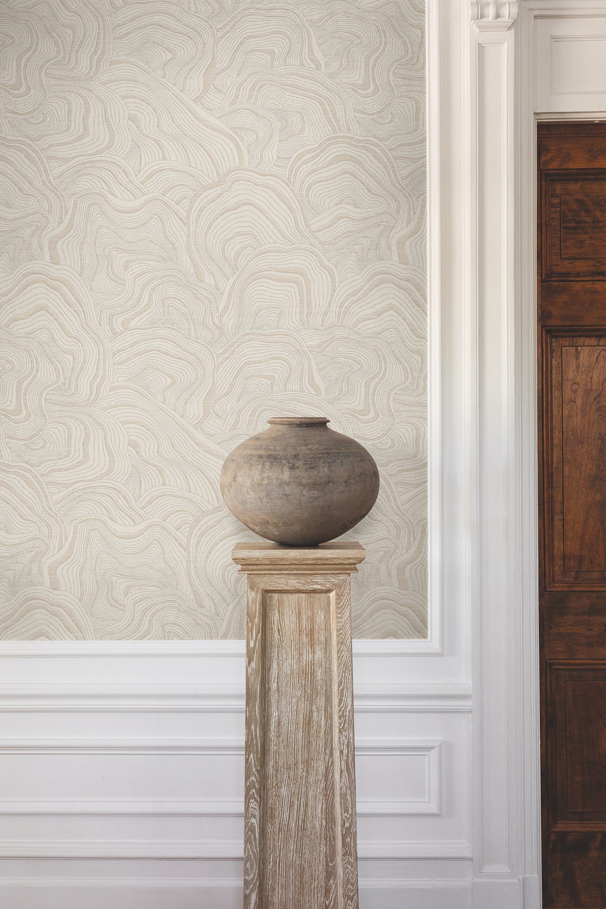 KT2164 Geodes Taupe Classics Wallpaper by York Wallcoverings