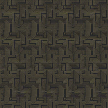 L-BD2007 Geometric Boutique Sheen Bronze Brown Wallpaper by Galerie