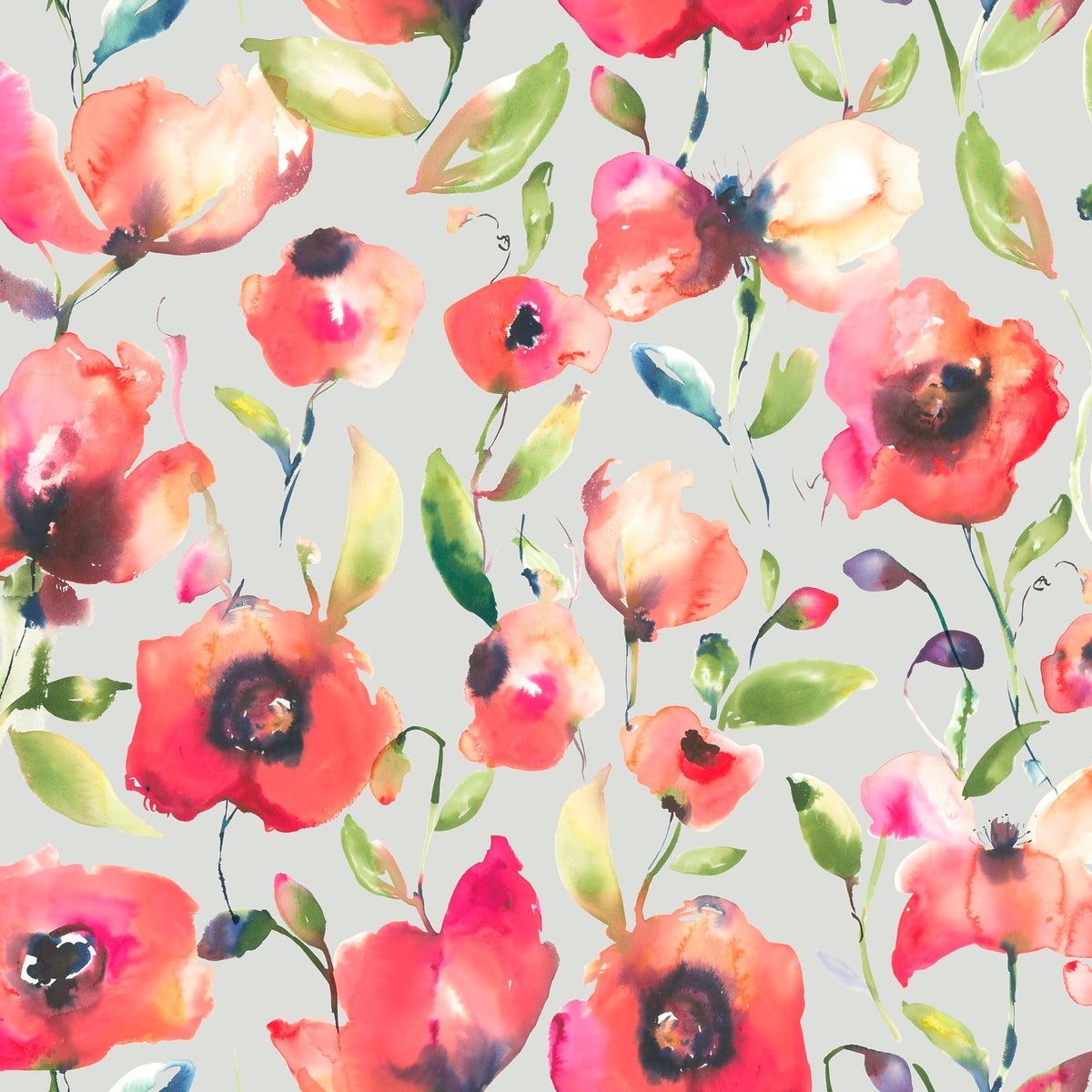 Laksha Grenadine Wallpaper by Voyage Maison | LAKSHA/WPO/GRE