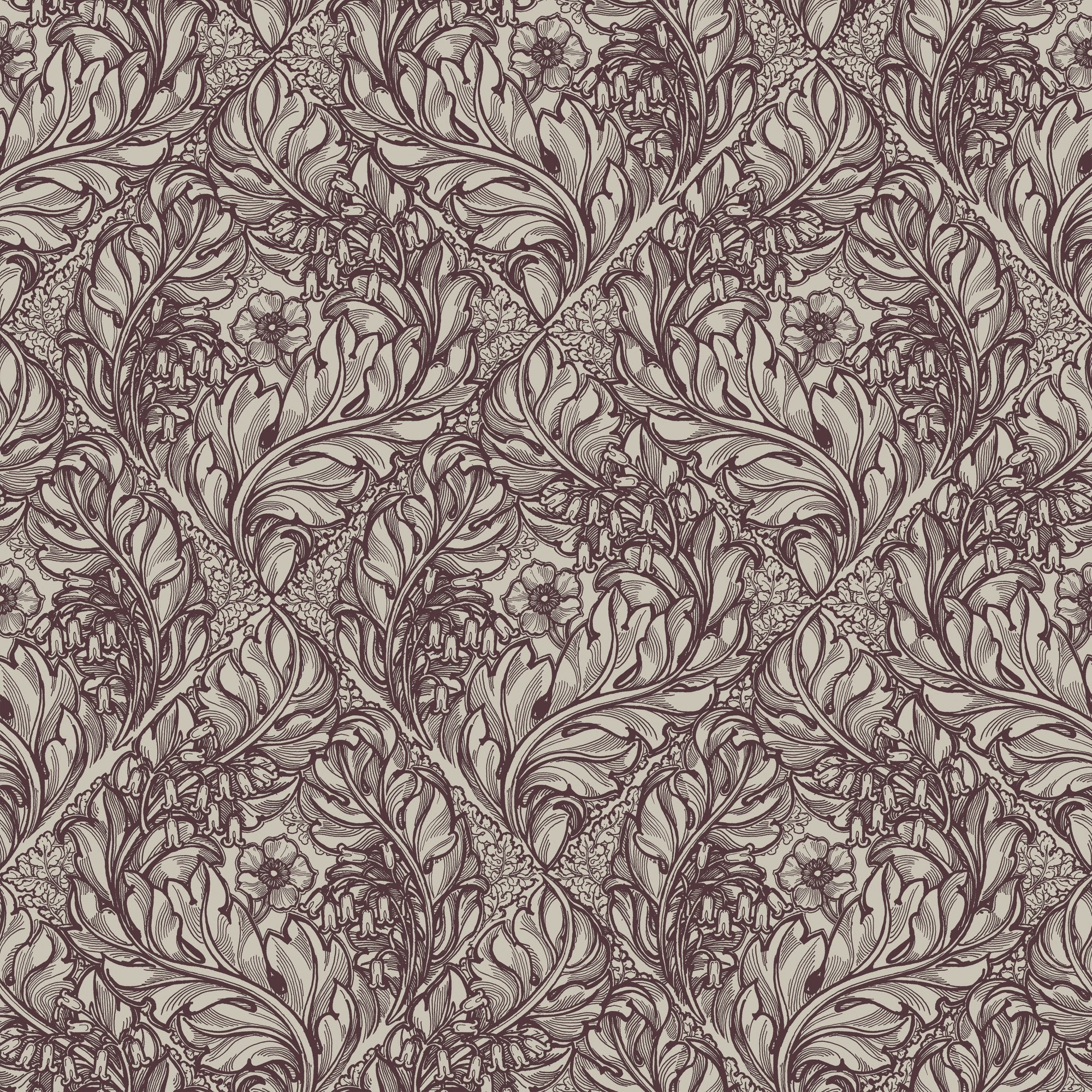 LB25109 Rambelicious Laurence Llewelyn Bowen Off The Wall Wallpaper by Galerie