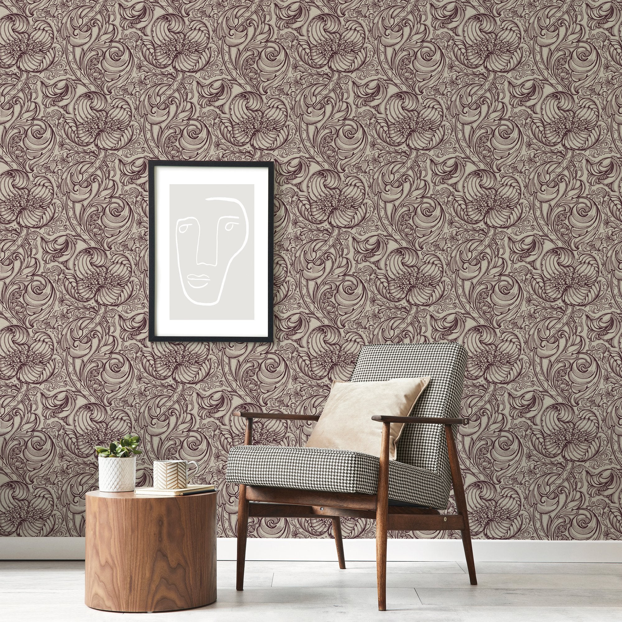 LB25115 Down the Dilly Laurence Llewelyn Bowen Off The Wall Wallpaper by Galerie