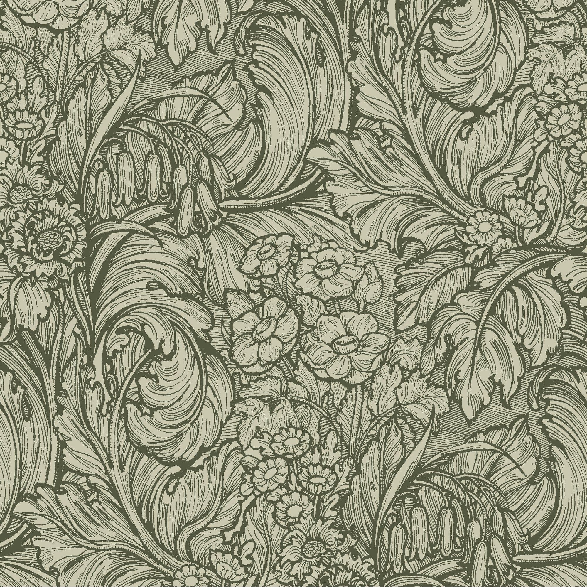 LB25136 Hedgerovia Laurence Llewelyn Bowen Off The Wall Wallpaper by Galerie