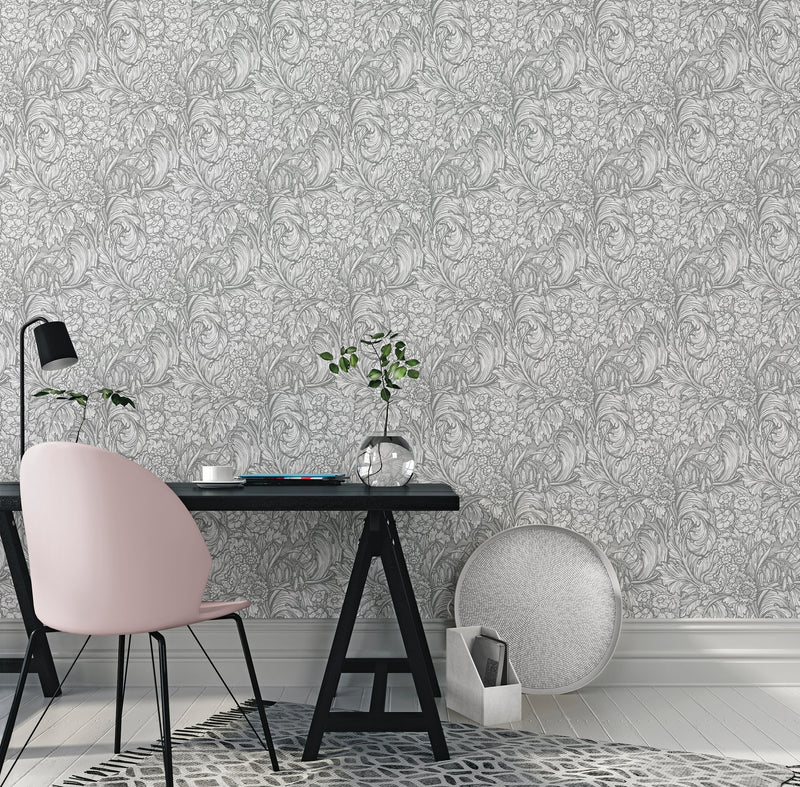LB25137 Hedgerovia Laurence Llewelyn Bowen Off The Wall Wallpaper by Galerie