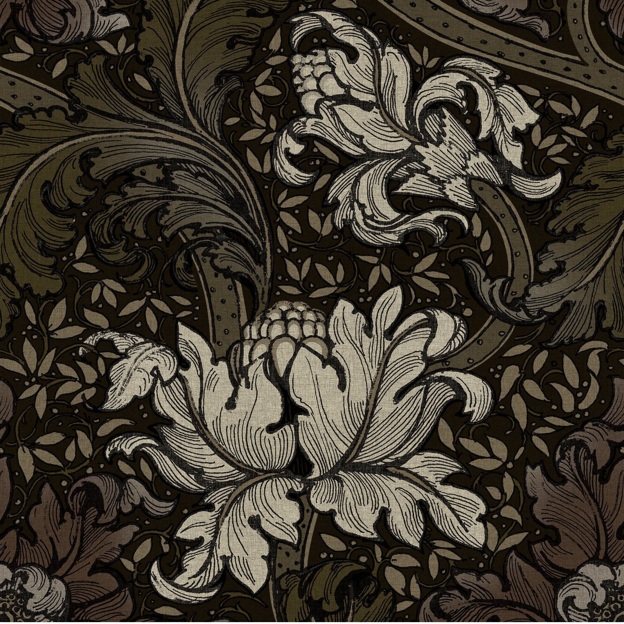 LB25140 Morris Major Laurence Llewelyn Bowen Off The Wall Wallpaper by Galerie