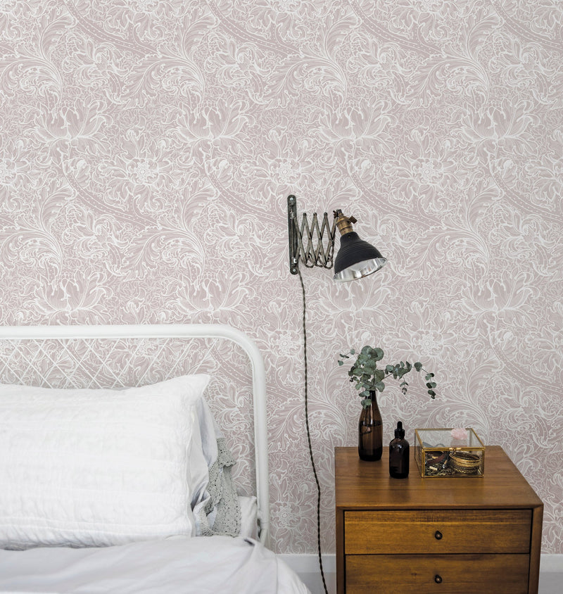 LB25145 Morris Major Laurence Llewelyn Bowen Off The Wall Wallpaper by Galerie