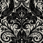LB25166 Damask Sauvage Laurence Llewelyn Bowen Off The Wall Wallpaper by Galerie