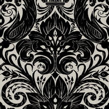 LB25166 Damask Sauvage Laurence Llewelyn Bowen Off The Wall Wallpaper by Galerie