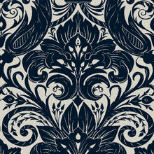 LB25167 Damask Sauvage Laurence Llewelyn Bowen Off The Wall Wallpaper by Galerie