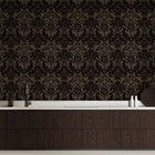 LB25168 Damask Sauvage Laurence Llewelyn Bowen Off The Wall Wallpaper by Galerie