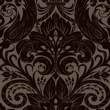 LB25168 Damask Sauvage Laurence Llewelyn Bowen Off The Wall Wallpaper by Galerie
