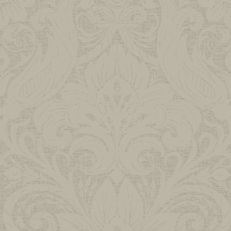 LB25171 Damask Sauvage Laurence Llewelyn Bowen Off The Wall Wallpaper by Galerie