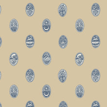 LIN-057-061-015 Linear Cameos Roll II Wallpaper by Josephine Munsey