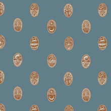 LIN-078-059-062 Linear Cameos Roll II Wallpaper by Josephine Munsey