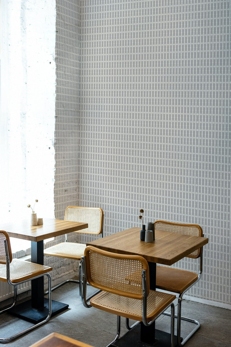 LL3101-2 Blaua Grey Llaüt Wallpaper by Tres Tintas