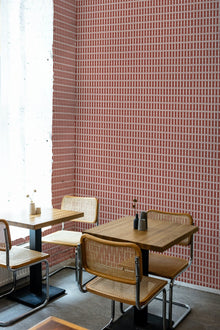 LL3101-4 Blaua Red Llaüt Wallpaper by Tres Tintas