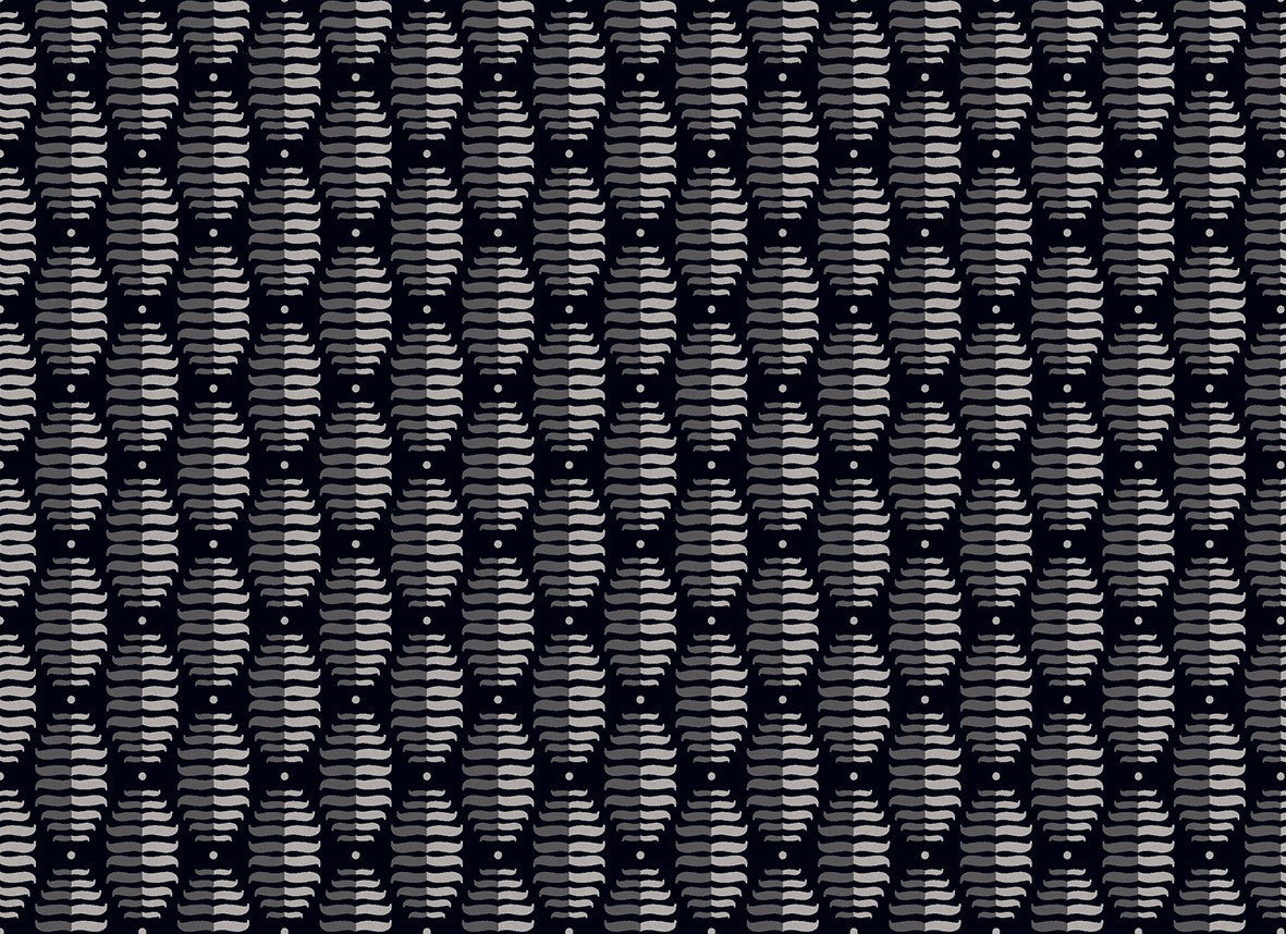 LL3102-1 Pinyol Black Llaüt Wallpaper by Tres Tintas