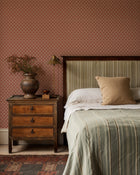 LL3102-4 Pinyol Red Llaüt Wallpaper by Tres Tintas